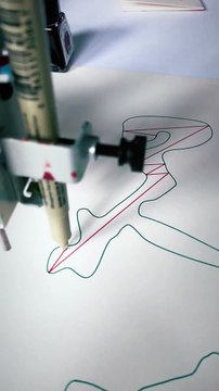 Traceur au rythme des notes du Clair de Lune de Debussy