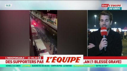 Des supporters du PSG agressés à Milan - Foot - C1 - PSG