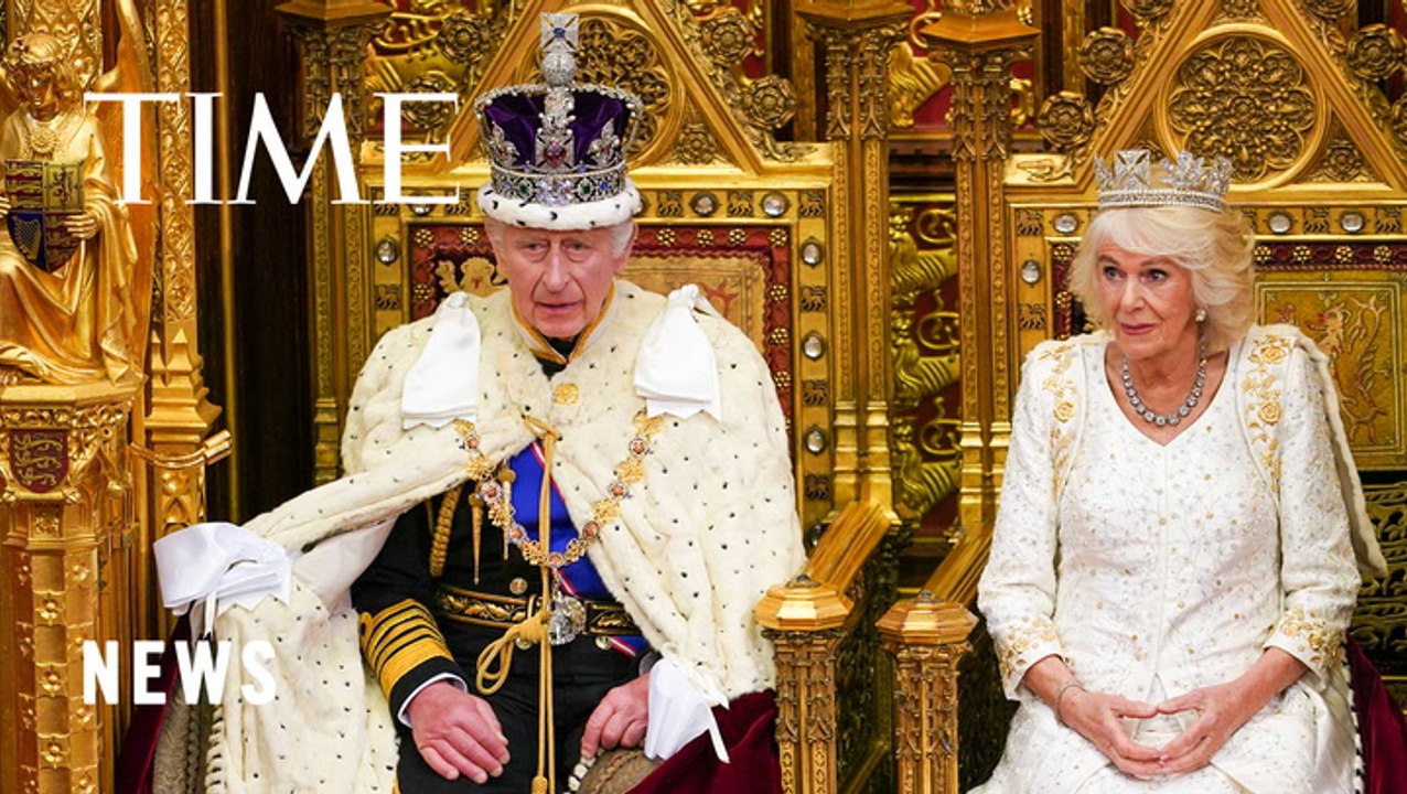King Charles III Makes First King's Speech as Monarch to British Parliament