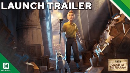 Tráiler de lanzamiento de Tintin Reporter – Cigars of the Pharaoh