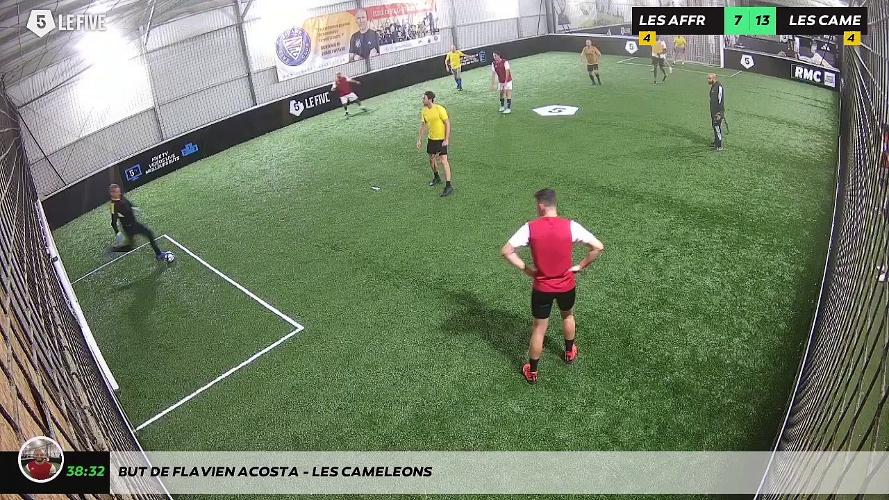 But de Flavien ACOSTA - LES CAMELEONS