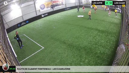 Faute de Clément FONTENEAU - LES CAMELEONS