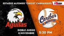 LVBP: Juegos del miércoles, 8 de noviembre.