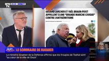 Marche contre l'antisémitisme, inondations, inégalités salariales et prix Goncourt: le sommaire du 20H de Ruquier