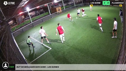 But de BENJAMIN GIOVANNI - LES GONES