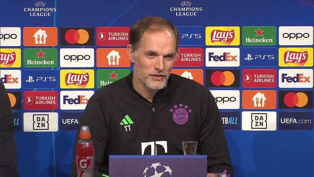 Bayern Munich boss Thomas Tuchel and goalkeeper Manuel Neuer on their UEFA Champions League game against Galatasaray
