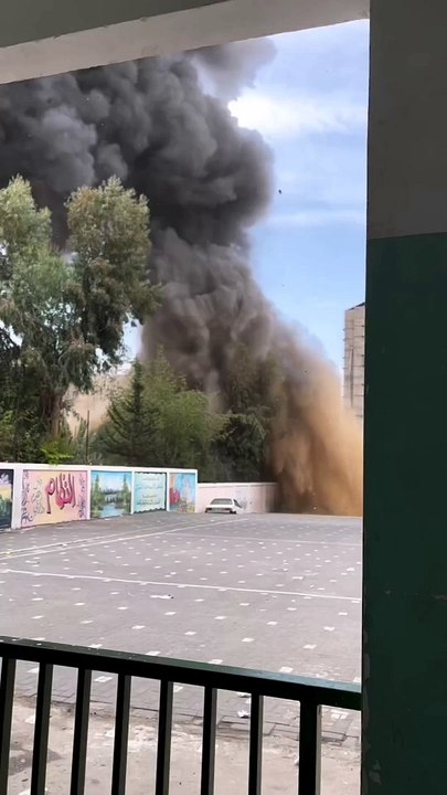 kabar terbaru gaza palestina-Lihatlah betapa brutalnya menyerang pemukiman yang banyak warga sipil