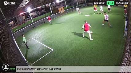 But de BENJAMIN GIOVANNI - LES GONES