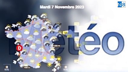 Bulletin Météo de la semaine du 7 novembre au 14 novembre 2023