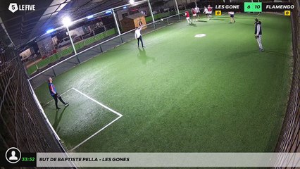 But de Baptiste Pella - LES GONES