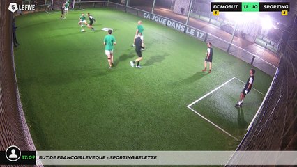 But de FRANCOIS LEVEQUE - SPORTING BELETTE