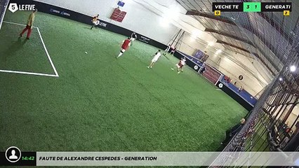 Faute de ALEXANDRE CESPEDES - GENERATION