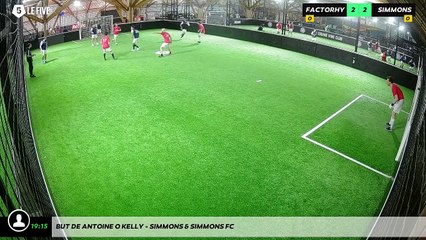 But de Antoine O'KELLY - SIMMONS & SIMMONS FC