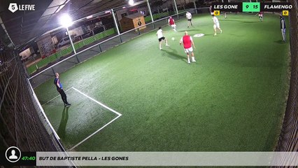 But de Baptiste Pella - LES GONES