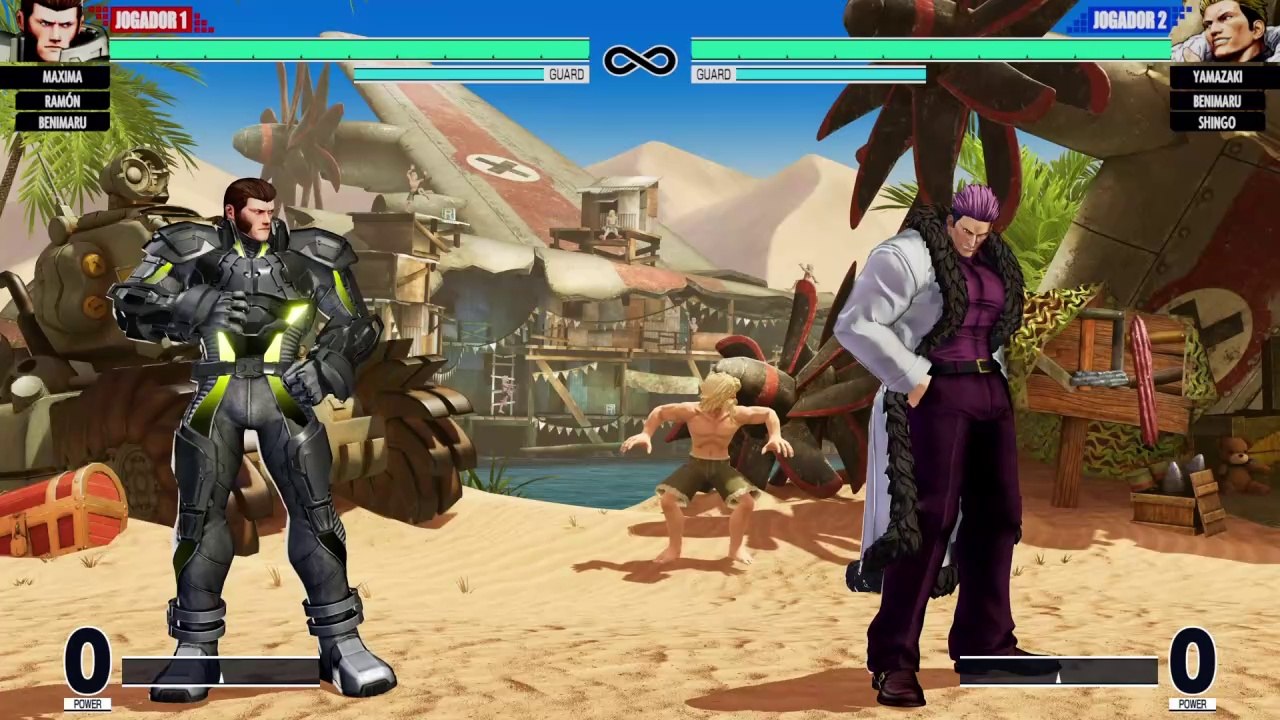THE KING OF FIGHTERS XV MAXIMA/RAMÓN/BENIMARU VS YAMAZAKI/BENIMARU/SHINGO