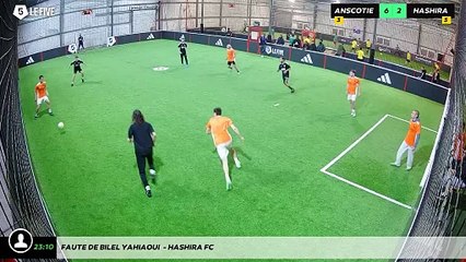 Faute de bilel yahiaoui  - Hashira FC