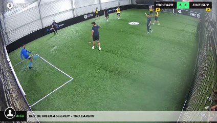 But de Nicolas LEROY - 100 CARDIO