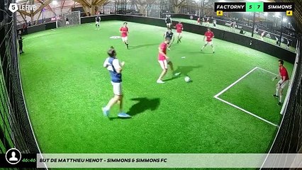 But de Matthieu HENOT - SIMMONS & SIMMONS FC