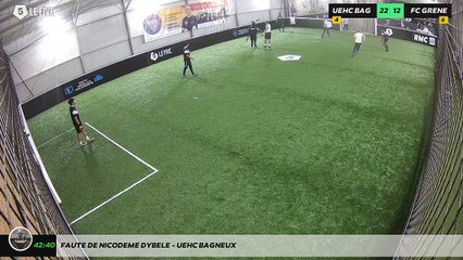 Faute de Nicodeme DYBELE - UEHC BAGNEUX