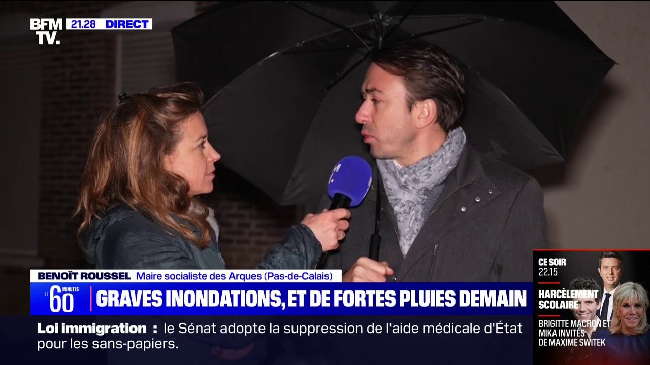 Crues dans le Pas-de-Calais: "On a eu cinq rues...