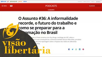 Painel soviético do trabalho da globo | Visão Libertária - 17/10/19 | ANCAPSU