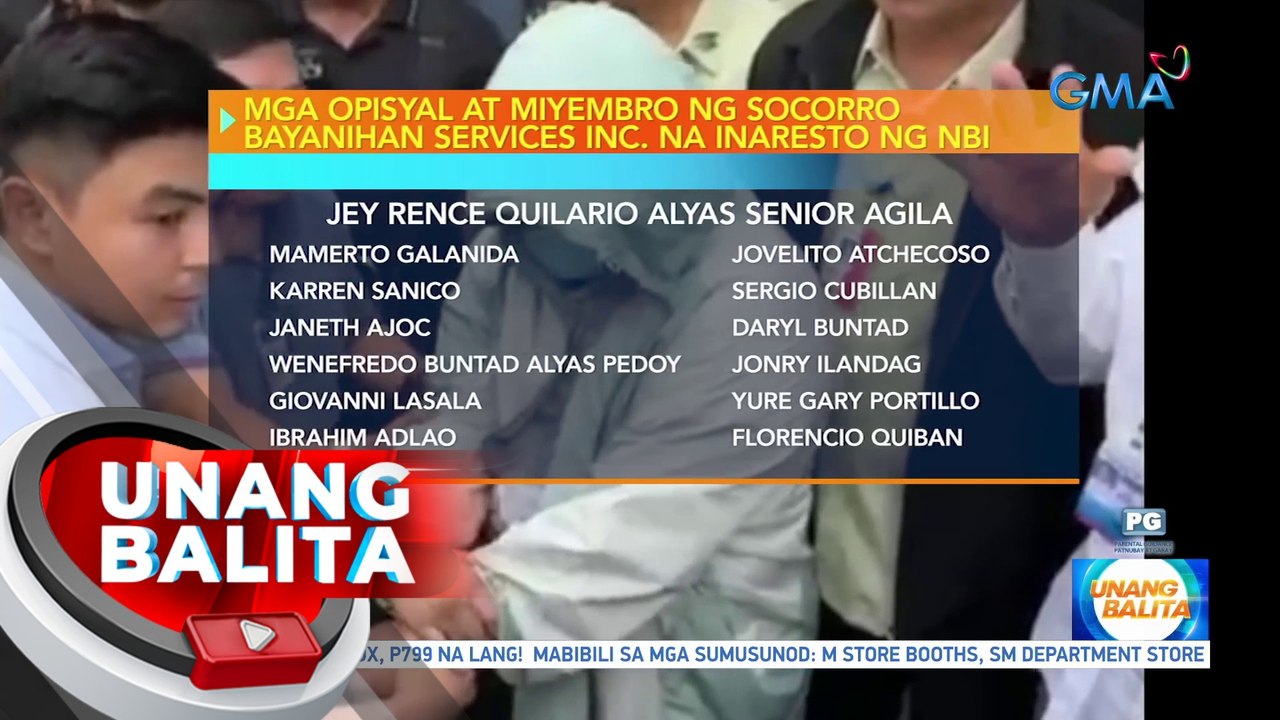 Jey Rence Quilario at iba pang opisyal at miyem...