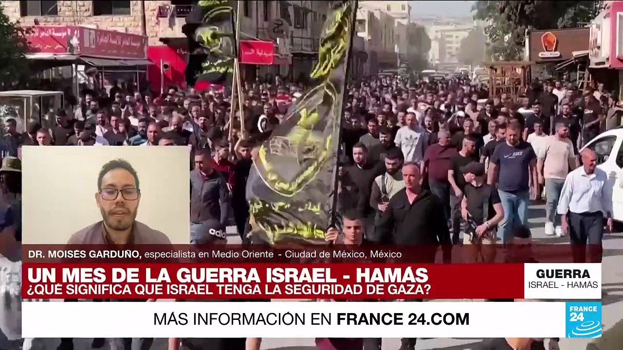 Moisés Garduño: "El control de la Franja de Gaza está desde hace muchos años en manos de Israel"