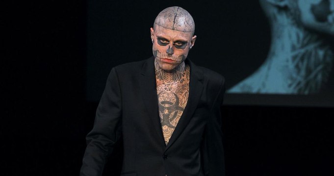 Heavily Tattooed Model Zombie Boy from Lady Gaga's 'Born This Way' Video Dead at 32