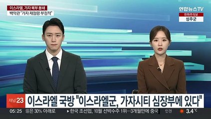 이스라엘 국방 "이스라엘군, 가자시티 심장부에 있다"