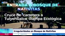 Denuncian posibles casos de santería en el Bosque de Nativitas