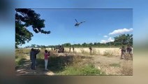 Haitianos protestan por patrullaje de militares dominicanos en ambos lados de verja fronteriza