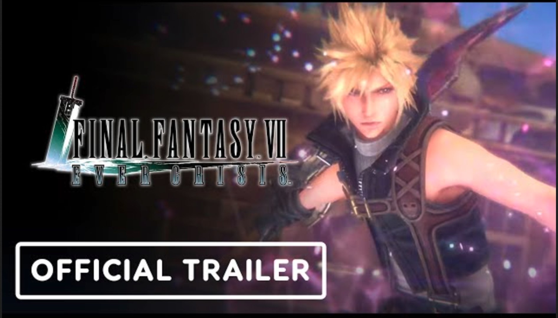 FINAL FANTASY VII EVER CRISIS  Countdown to Launch Trailer 