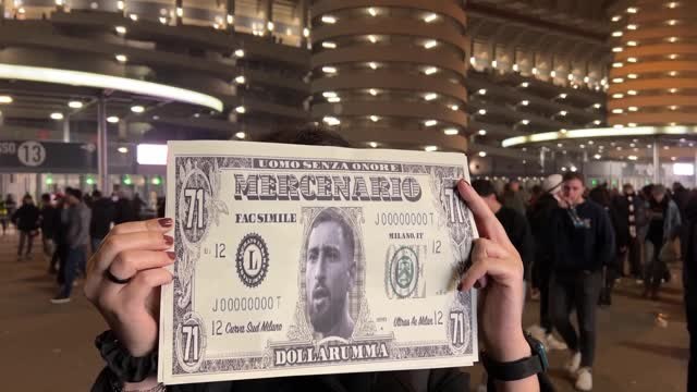 'Dollarumma' - Milan fans prepare hostile reception for returning keeper