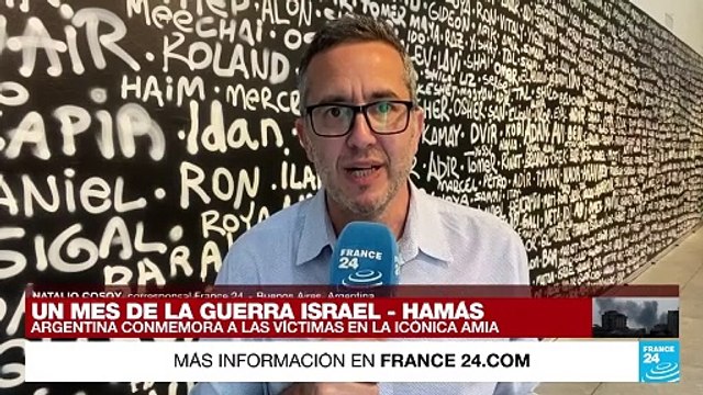 Informe desde Buenos Aires: comunidad judía argentina rinde homenaje a víctimas en Israel