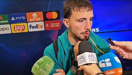 Lazio - Feyenoord, le parole di Pellegrini in zona mista