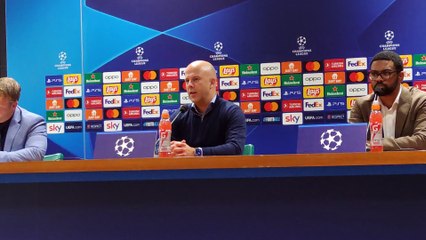 Lazio Feyenoord, la conferenza post di Slot