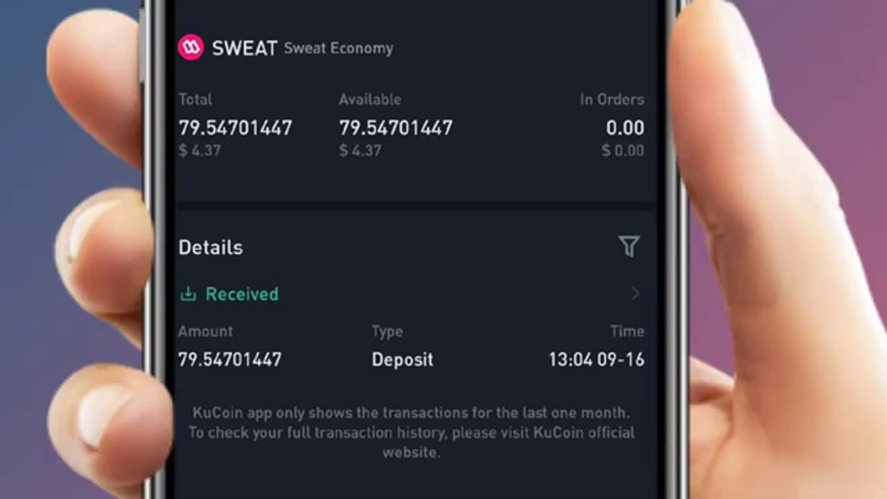 How to withdraw your Sweat coins to Kucoin wallet | sweatcoin update ...