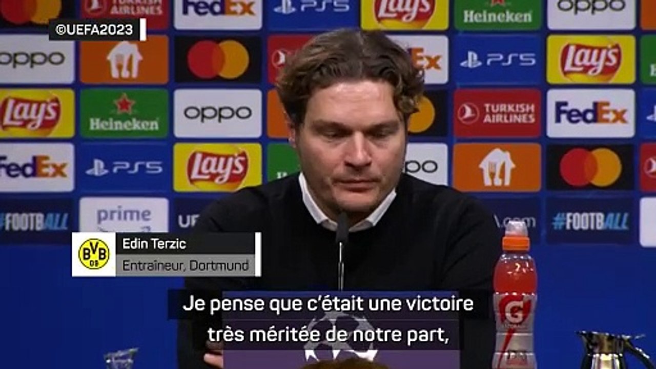 Terzic : “Un bon pas, mais d’autres doivent suivre”