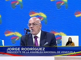 Pdte. de la AN. Jorge Rodríguez: Este es el momento de ser parciales por nuestro país