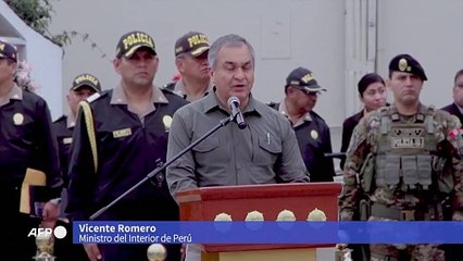 Perú crea fuerza élite para combatir bandas internacionales de extorsión