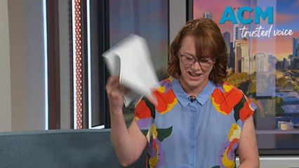 'It is the furnace of the sun': Guest suffers peri-menopausal hot flush live on air