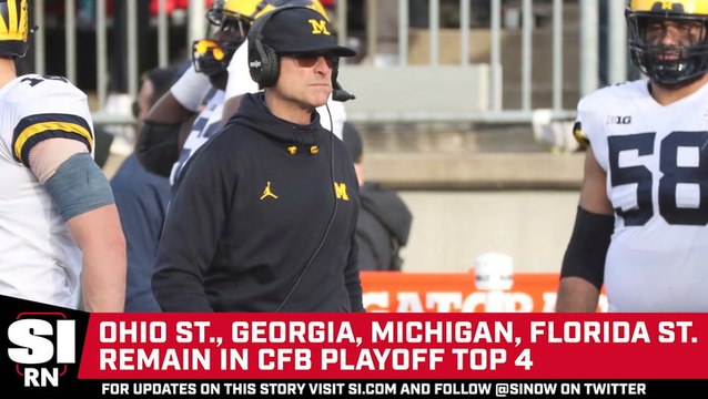 College Football Playoff Debuts New Rankings