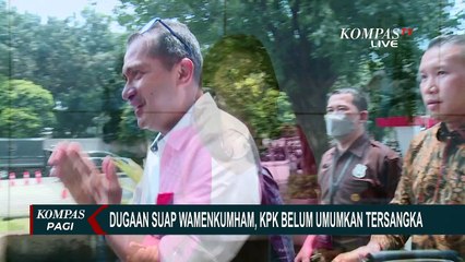 Download Video: Dugaan Gratifikasi Wamenkumham Naik ke Tahap Penyidikan, KPK Belum Umumkan Tersangka