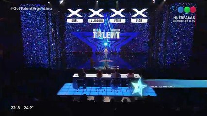 Flor Peña rompió en llanto en "Got Talent Argentina" por un niño de 11 años que le cantó a los chicos con hambre