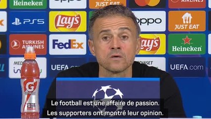 Gr. F - Luis Enrique trouve normal l'accueil reçu par Donnarumma : “Une affaire de passion”