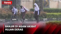 Hujan Deras Picu Banjir, Rumah dan Warung Terendam di Agam