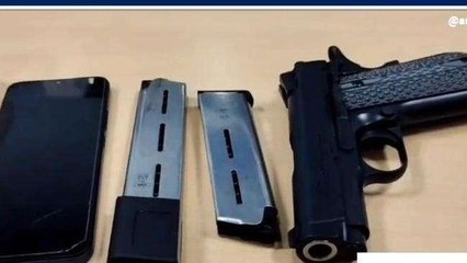 अंतरराज्जीय हथियार तस्कर विक्की तिवारी गिरफ्तार,पिस्टल, 98 गोली एवं मैगजीन बरामद