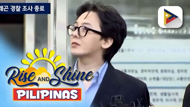 TALK BIZ | Bigbang member G-Dragon, nag-negatibo sa preliminary drug test