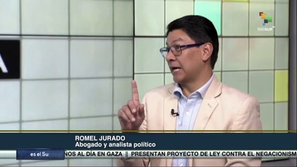 Romel Jurado: Necesita generar una pedagogía política hacia el interior del Movimiento