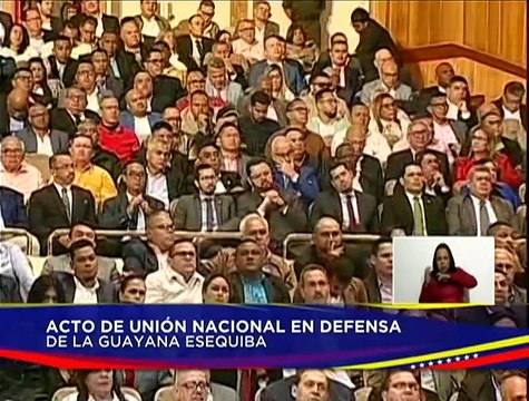 Pdte. Nicolás Maduro dirige Acto de Unión Nacional en Defensa de la Guayana Esequiba